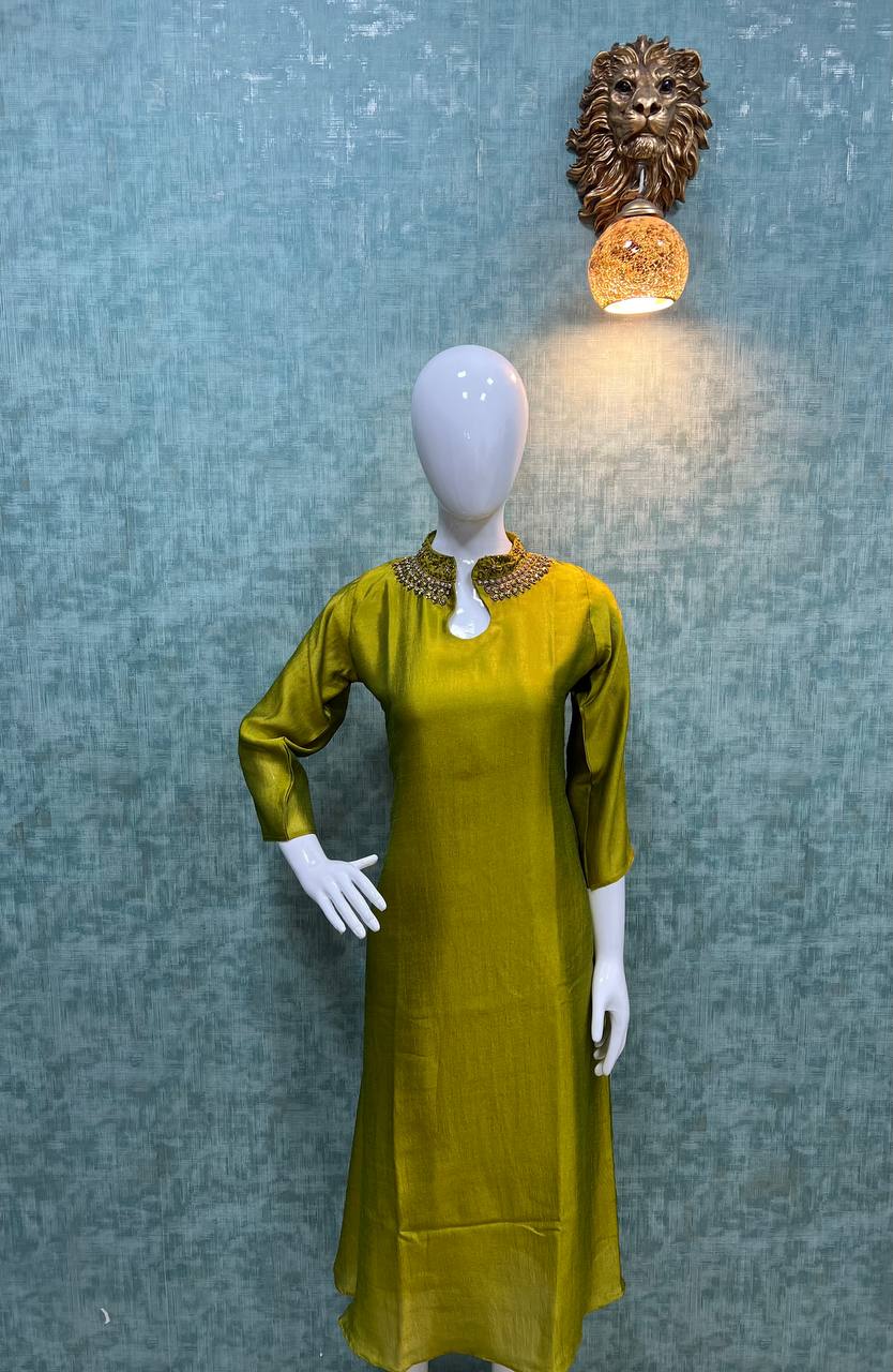 Plain Cotton Kurti